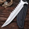 英图 3 LS104 Gui Lan Long Fixed Blade Knife G10 Handle K Scabbard