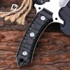 英图 4 LS104 Gui Lan Long Fixed Blade Knife G10 Handle K Scabbard