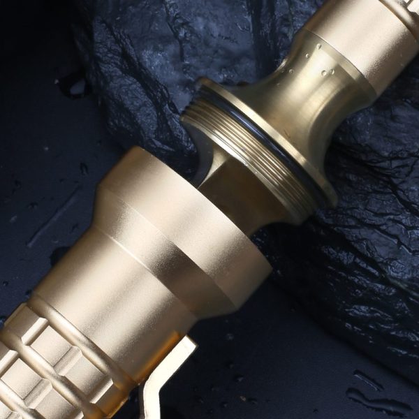 英图 6 LS103 Golden Yellow Ridge Thorn Long Fixed Blade Knife aluminum alloy handle