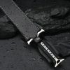 英图 7 DE032 Paladin Double-edged sword G10 Handle Leather scabbard