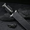 英图 8 DE032 Paladin Double-edged sword G10 Handle Leather scabbard