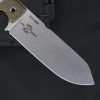 详情-06 SS170 White River Tactical Straight Knife in the United States Short Fixed Blade Knife Two tone linen handle K Scabbard