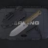 详情-07 SS170 White River Tactical Straight Knife in the United States Short Fixed Blade Knife Two tone linen handle K Scabbard