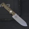 详情-12 SS170 White River Tactical Straight Knife in the United States Short Fixed Blade Knife Two tone linen handle K Scabbard