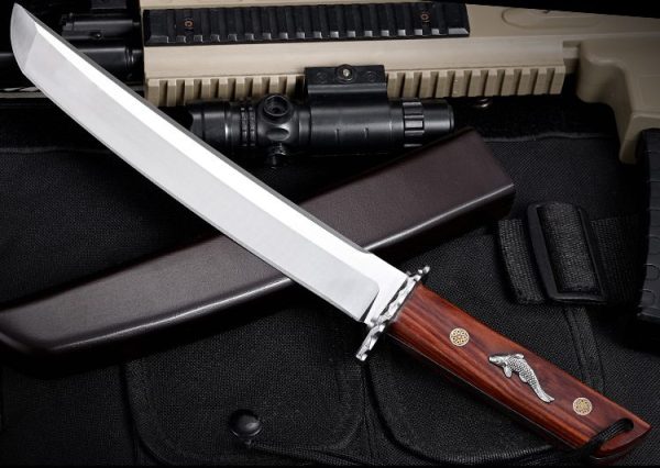 详情-12 KT034 Yoshino Samurai KATANA Wooden Handle Wooden knife set