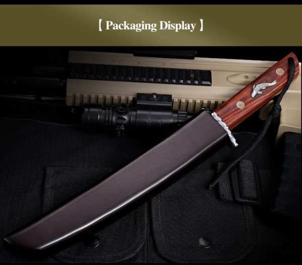 详情-13 KT034 Yoshino Samurai KATANA Wooden Handle Wooden knife set