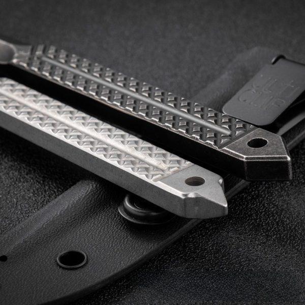 详情-6 DE031Tea needle breaking ice cone Double-edged Knife All steel handle K Scabbard