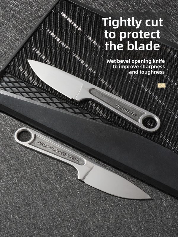 详情-7 SS158 KA-BAR 1119 all steel small straight Short Fixed Blade Knife All steel knife K Scabbard