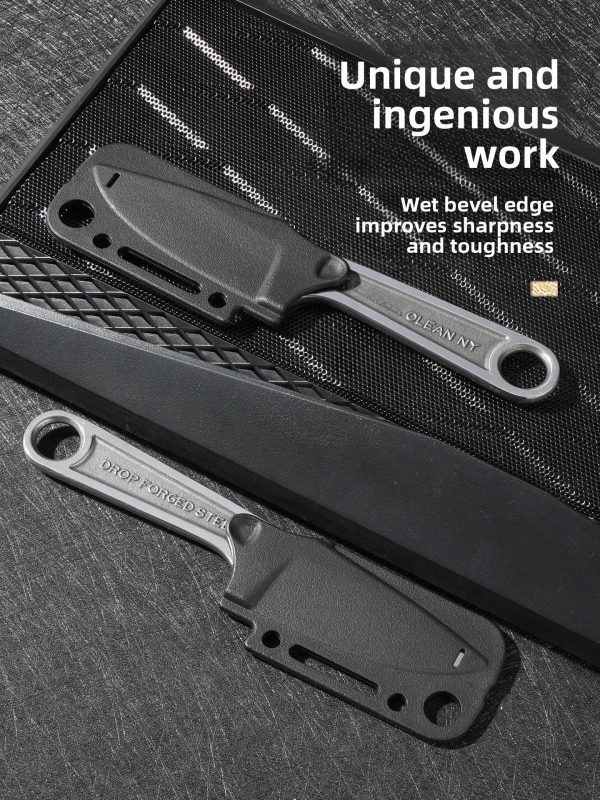 详情-8 SS158 KA-BAR 1119 all steel small straight Short Fixed Blade Knife All steel knife K Scabbard