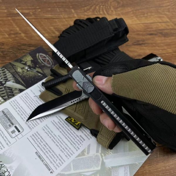 2024092583496641 ZC012 Micro technology snake god glykon (T-blade G10 version) OTF Knife G10 Handle