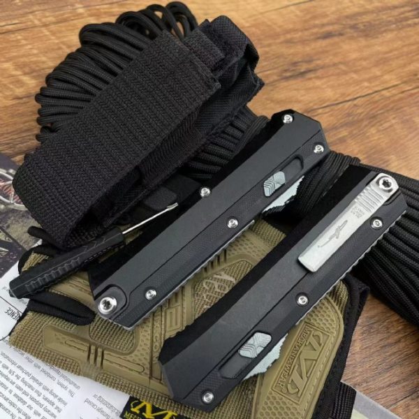 2024092583545329 ZC012 Micro technology snake god glykon (T-blade G10 version) OTF Knife G10 Handle