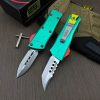 2025060485467953 ZC016 Micro Tech Bounty Hunter Mini Dragon OTF Knife aluminum alloy handle