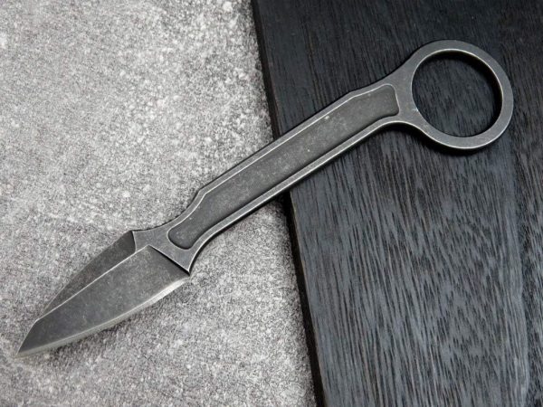 SS139 C1134 Short Fixed Blade Knife All steel K Scabbard