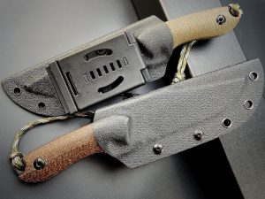 SS140 EF130 (black/brown/green)Short Fixed Blade Knife G10 Handle K Scabbard