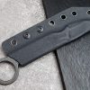 SS139 C1134 Short Fixed Blade Knife All steel K Scabbard