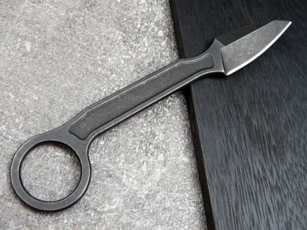 SS139 C1134 Short Fixed Blade Knife All steel K Scabbard