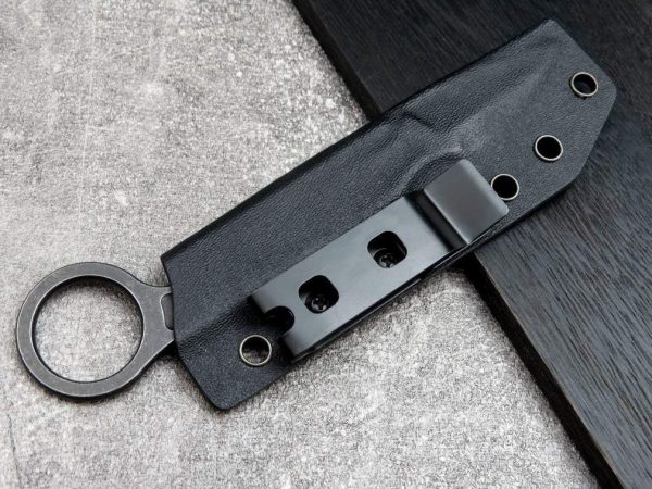 SS139 C1134 Short Fixed Blade Knife All steel K Scabbard