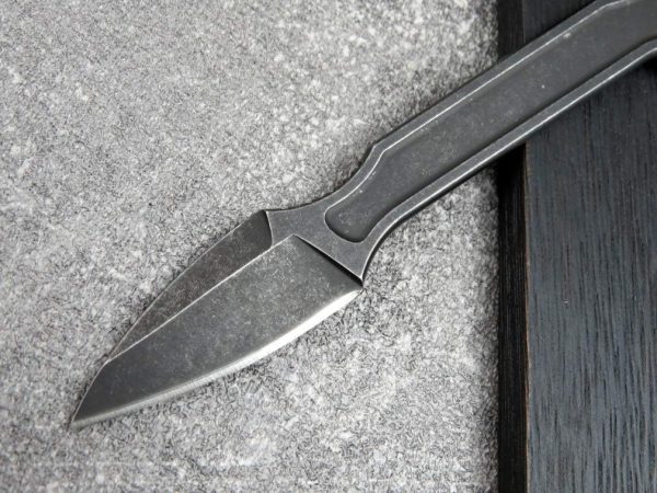 SS139 C1134 Short Fixed Blade Knife All steel K Scabbard