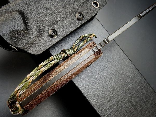 bro15242 (3) SS140 EF130 (black/brown/green)Short Fixed Blade Knife G10 Handle K Scabbard