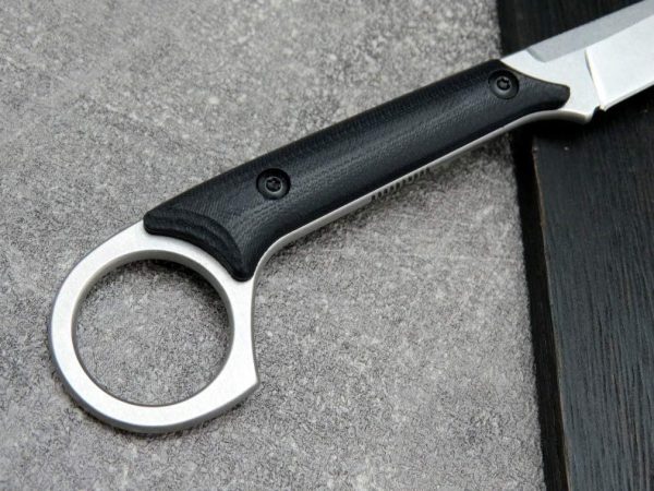 sil13253 (3) SS137 C1140(绿/黑/银)Short Fixed Blade Knife G10 Handle K Scabbard