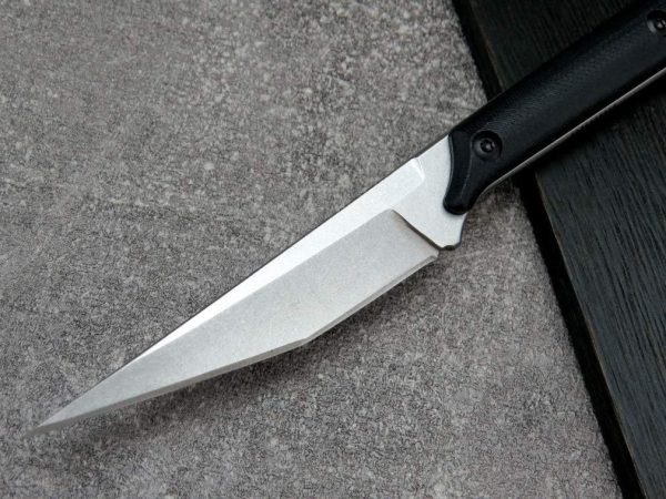 sil13253 (4) SS137 C1140(绿/黑/银)Short Fixed Blade Knife G10 Handle K Scabbard