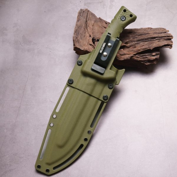 主图-2 SS151Miller M32/M33 (black/green)Short Fixed Blade Knife G10 Handle K Scabbard