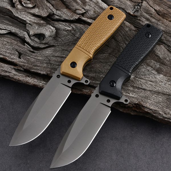 主图-3 SS145 A1 Multi functional Knife (Black/Desert)Short Fixed Blade Knife G10 Handle K Scabbard