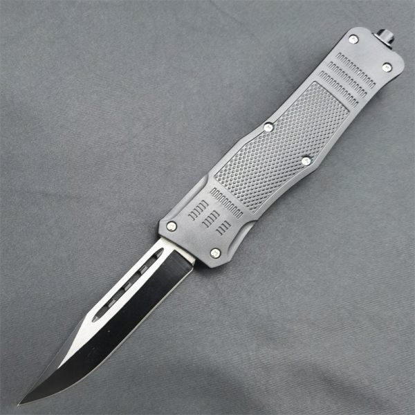 主图-6 ZC014 Micro technology injured tooth dragon OTF Knife aluminum alloy handle