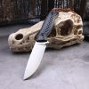 详情-1 SS152 07 Little Boer Short Fixed Blade Knife G10 Handle K Scabbard