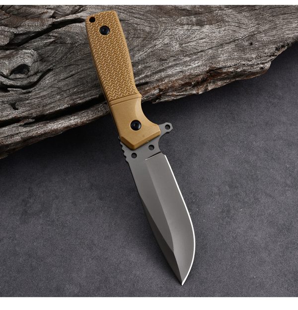 详情-17 SS145 A1 Multi functional Knife (Black/Desert)Short Fixed Blade Knife G10 Handle K Scabbard