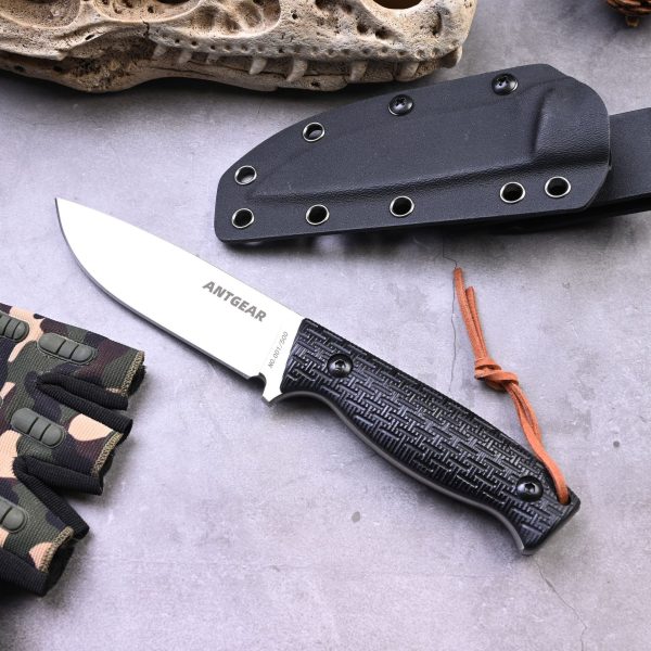 详情-5 SS152 07 Little Boer Short Fixed Blade Knife G10 Handle K Scabbard