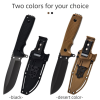 详情-6 SS145 A1 Multi functional Knife (Black/Desert)Short Fixed Blade Knife G10 Handle K Scabbard