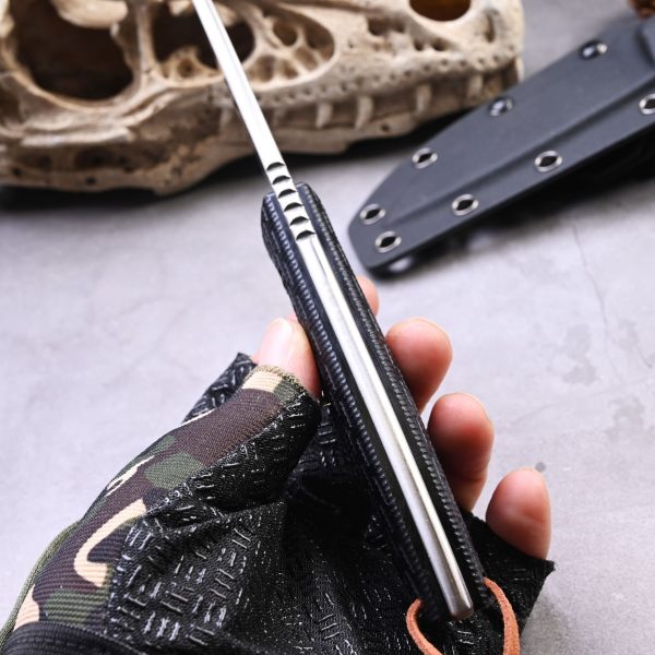 详情-6 SS152 07 Little Boer Short Fixed Blade Knife G10 Handle K Scabbard