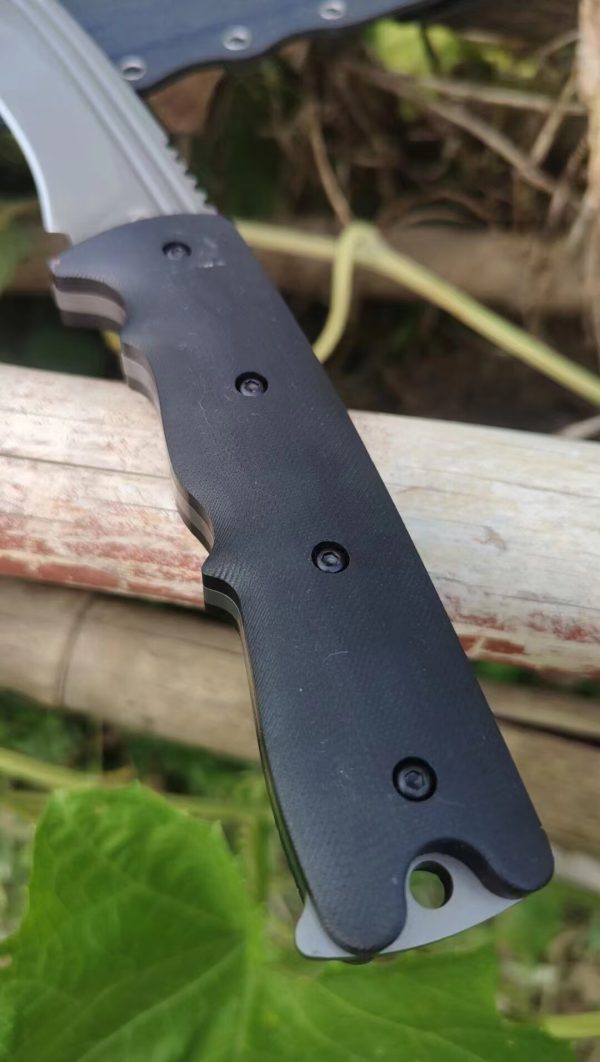 065ca4464c414ed4 GT014 King of Nepal Curved Knife G10 Handle K Scabbard