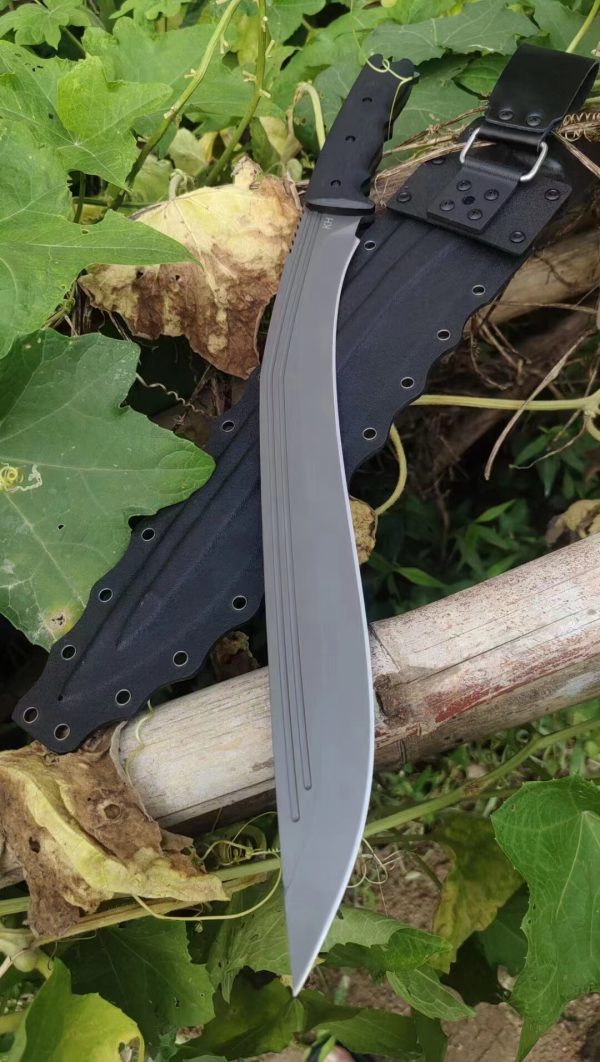 0eaaa82a4eb78d32 GT014 King of Nepal Curved Knife G10 Handle K Scabbard