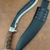 GT010 Nepal 98K Curved Knife Wooden Handle K Scabbard