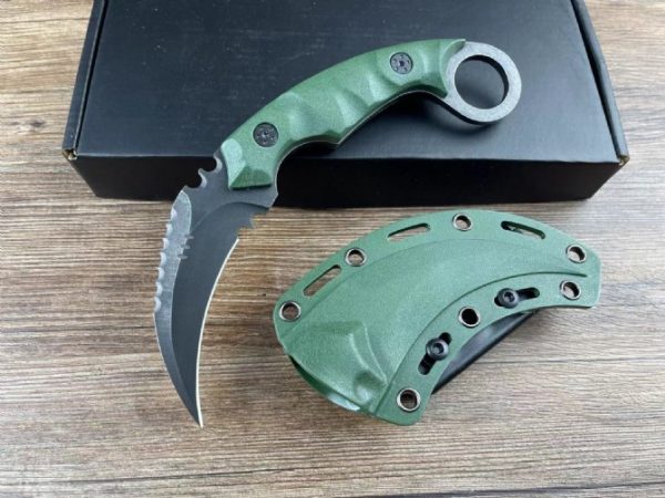 2024061982680297 KB005 Shadow Claw (K Sheath Edition) in two styles Claw Knife G10 Handle