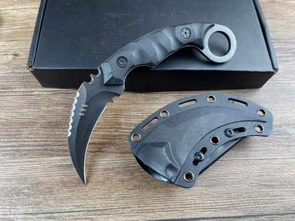 2024061982683769 KB005 Shadow Claw (K Sheath Edition) in two styles Claw Knife G10 Handle
