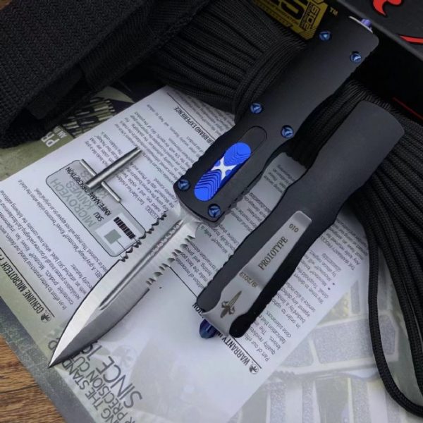 ZC011 MICROTECH America Microtechnology [Dragon Slayer] Direct Output OTF Knife aluminum alloy handle