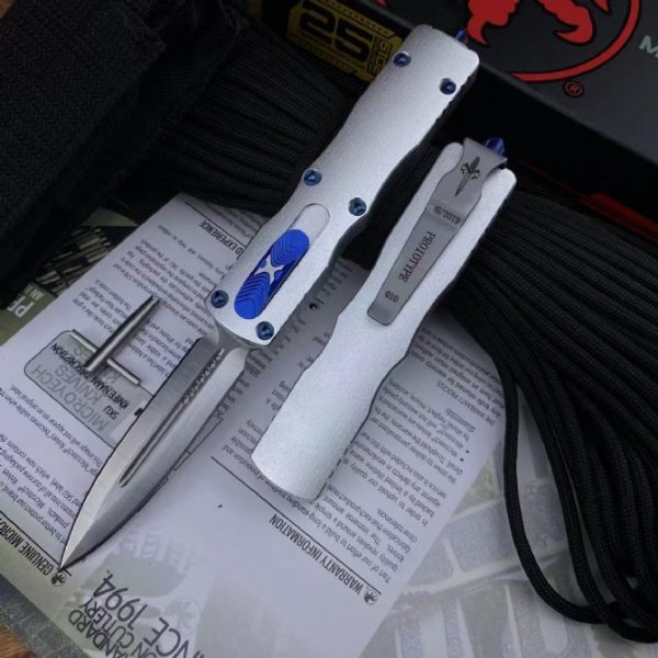 ZC011 MICROTECH America Microtechnology [Dragon Slayer] Direct Output OTF Knife aluminum alloy handle