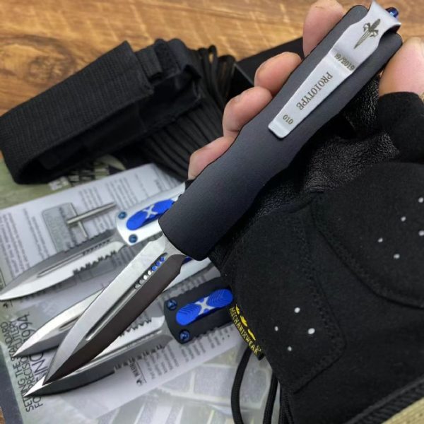 ZC011 MICROTECH America Microtechnology [Dragon Slayer] Direct Output OTF Knife aluminum alloy handle