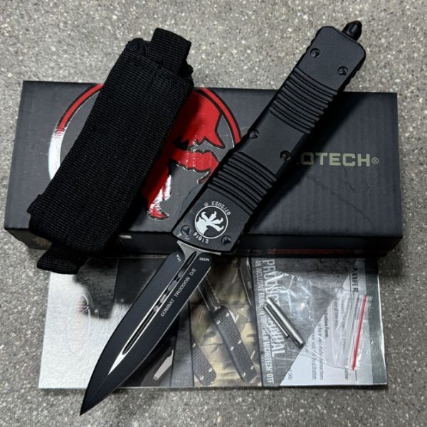 2024102283172321 ZC008 Microtech Micro Technology Shattered Dragon - High end Version OTF Knife G10 Handle