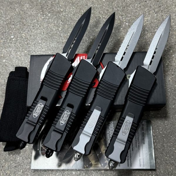 2024102283179025 ZC008 Microtech Micro Technology Shattered Dragon - High end Version OTF Knife G10 Handle