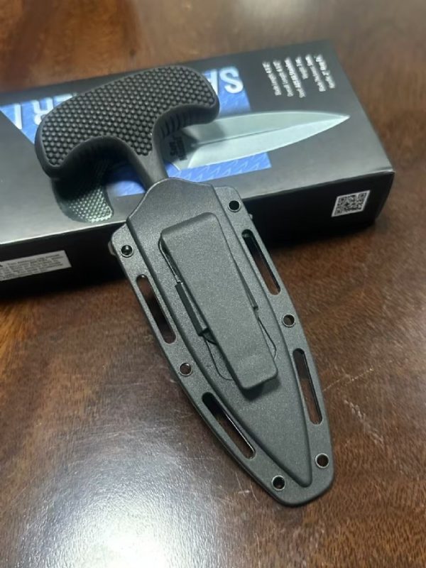 2024111501236783 SC006 Cold Steel 12DBST Safety Guard Tactical Hand Spike Push Dagger G10 Handle K Scabbard