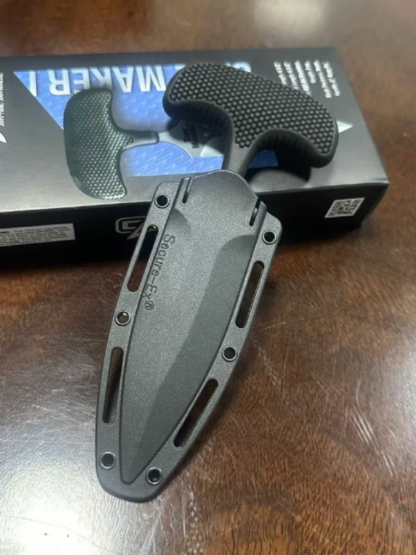 2024111501248549 SC006 Cold Steel 12DBST Safety Guard Tactical Hand Spike Push Dagger G10 Handle K Scabbard