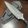 2024111501276501 SC006 Cold Steel 12DBST Safety Guard Tactical Hand Spike Push Dagger G10 Handle K Scabbard