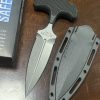 2024111501295798 SC006 Cold Steel 12DBST Safety Guard Tactical Hand Spike Push Dagger G10 Handle K Scabbard