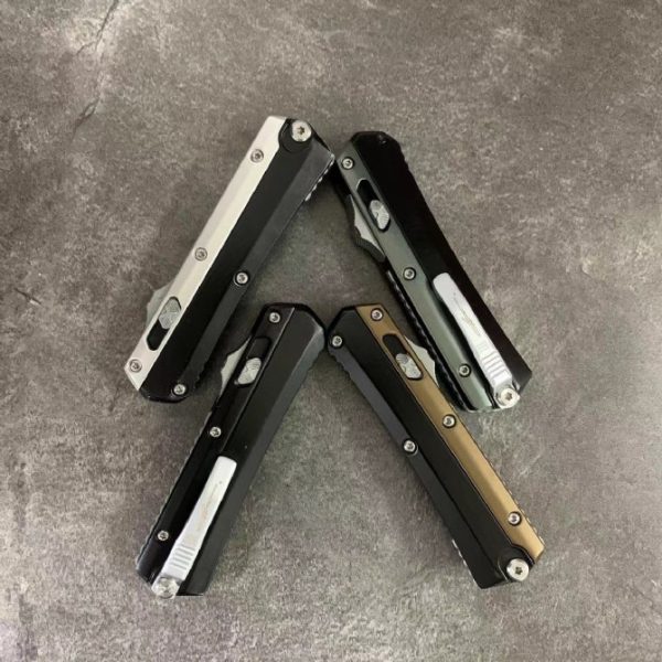 2024120385717977 ZC006 Micro Tech Mini Snake God Straight Jump Knife (Zinc Aluminum Handle)OTF Knife