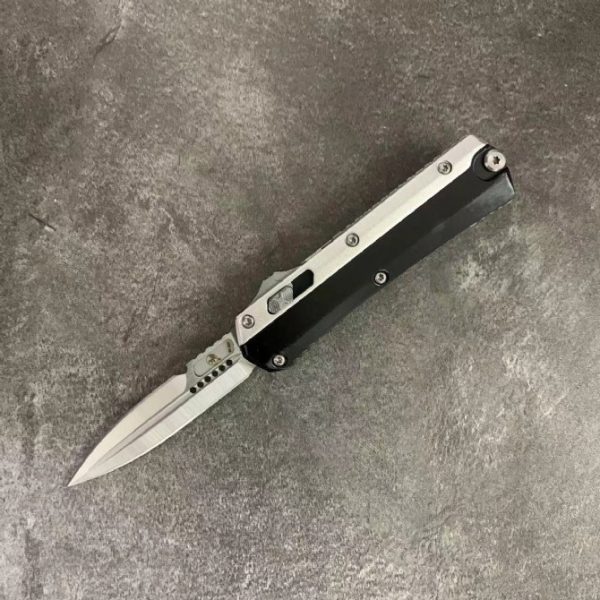 2024120385741057 ZC006 Micro Tech Mini Snake God Straight Jump Knife (Zinc Aluminum Handle)OTF Knife