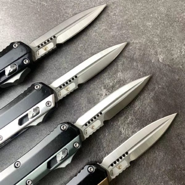 2024120385772809 ZC006 Micro Tech Mini Snake God Straight Jump Knife (Zinc Aluminum Handle)OTF Knife